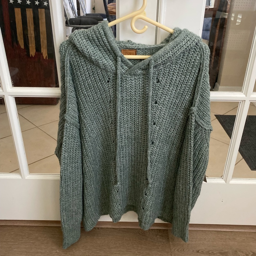 Blue Gray Sweater